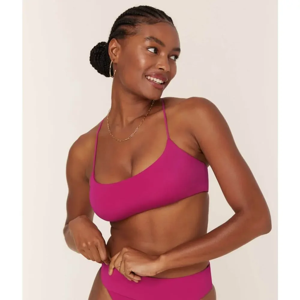 Andie Swim the Fiji Top in Magenta M